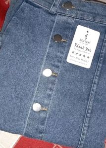High Waist woman denim skirt!!!