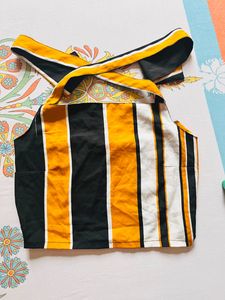 Halter Neck Crop Top