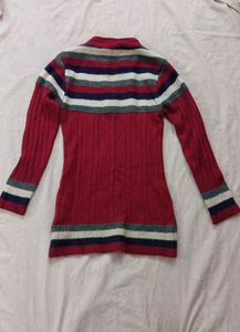 Striped Knit Sweater ( warm Top)