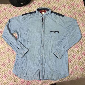 Light Blue Long Sleeve Button Down Shirt