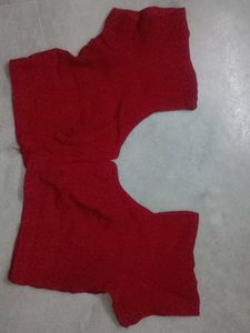 Red Slik Blouse ❣️