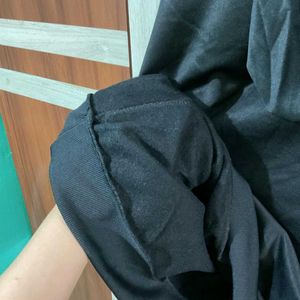 Black Graphic Hoodie