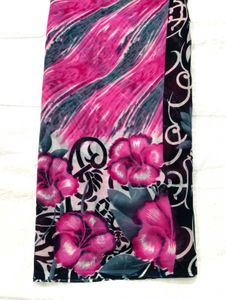 Floral Print Saree
