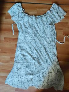 Polka Dot Ruffle Dress