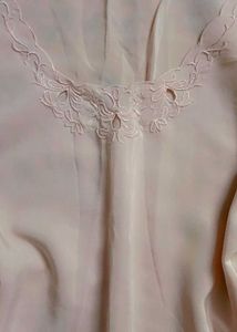 Vintage Embroidered Lingerie Top