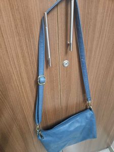 Blue Crossbody Bag