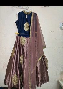 Embroidered Lehnga Dress