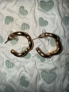 Gold Hoop Earrings