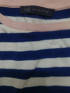 Marks And Spencers Stripped Top