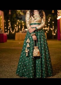 Floral Lehenga Choli Set - Party Ready