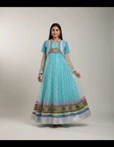 Colorful Ethnic Anaarkali frock