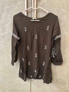 Gorgeous Coffee Brown Top