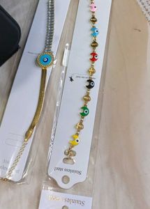 Evil Eye Gold Bracelet