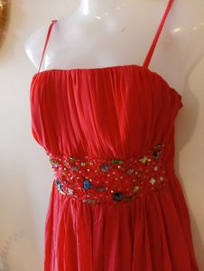 Carla Coral Cocktail Dress From Europe