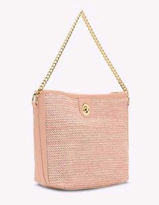 Knitted Tote Bag With Detachable Strap