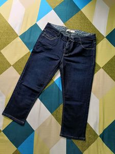 Capri Jeans - Dark Wash