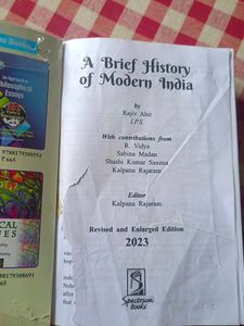 UPSC Modern India History Book