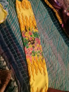 Sale 2 Combo Saree Yellow And Pink