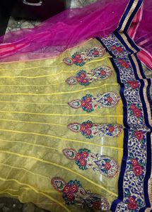 A Saree Cum Lengha