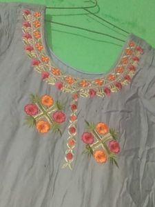Grey Suit With Salwar...✨