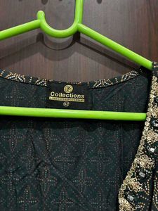 Elegant Printed front cut Kurta