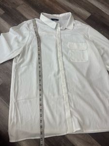 White Button-Down Shirt