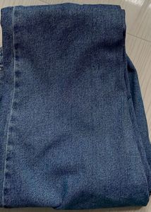 High-Waisted Straight Leg Jeans