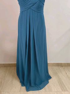 Elegant Teal Maxi Dress