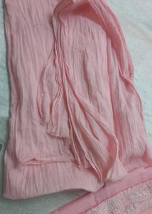 Pink Lukhnowi 4 PC.with Lining
