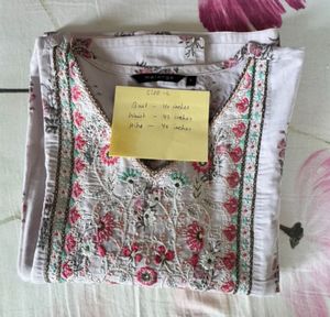 Floral Print Kurta