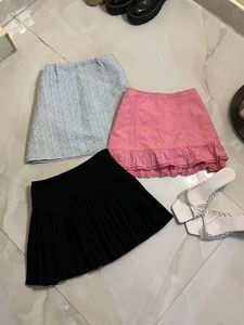 Pretty pink skirt with shorts inside
