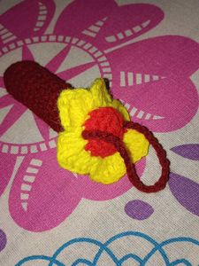 Free Lipbalm With Its Cute Crochet Holder