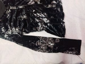 Black Velvet Top
