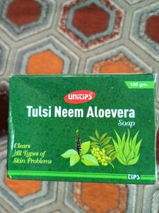 Tulsi Neem Aloevera Soap