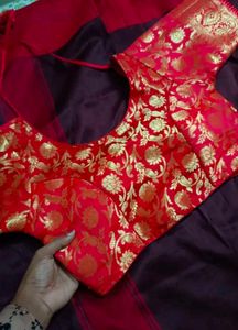 Ethnic Red Blouse