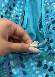 Turquoise Heart Print Cami
