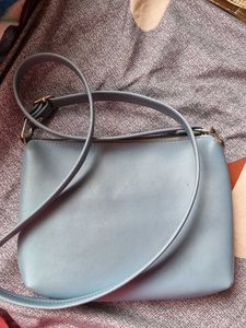 Fozia Blue Crossbody Bag