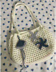 Handmade Crochet Beach Bag