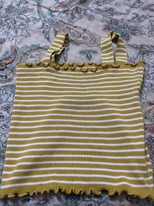Striped Crop Top