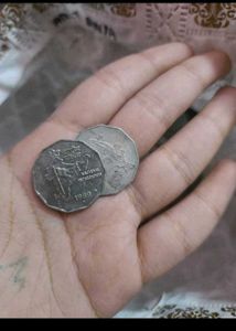 Old Indian Coins 50Pc Of 1 Rs