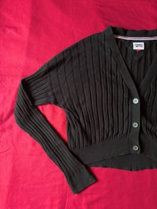 Tommy Jeans Black Cardigan