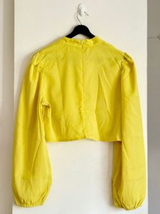 Yellow Two-Piece Set