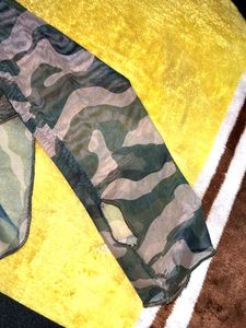 Camo mesh Long Sleeve Top (Brand new)