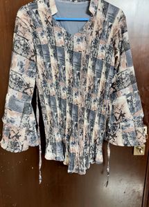 Abstract Print Top