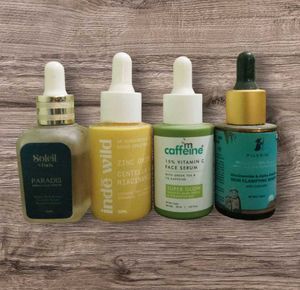 Pack Of Four New Serums