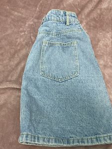 Denim Short Skirt For Women