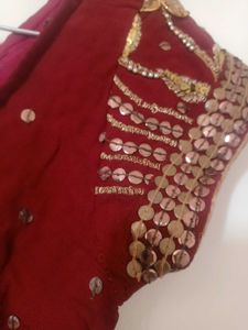 Elegant Embroidered Saree