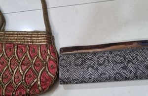 Saree And Bag