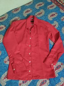 Red Premium Cotton T Shirt Length 27