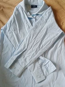 Blue Button-Down Shirt